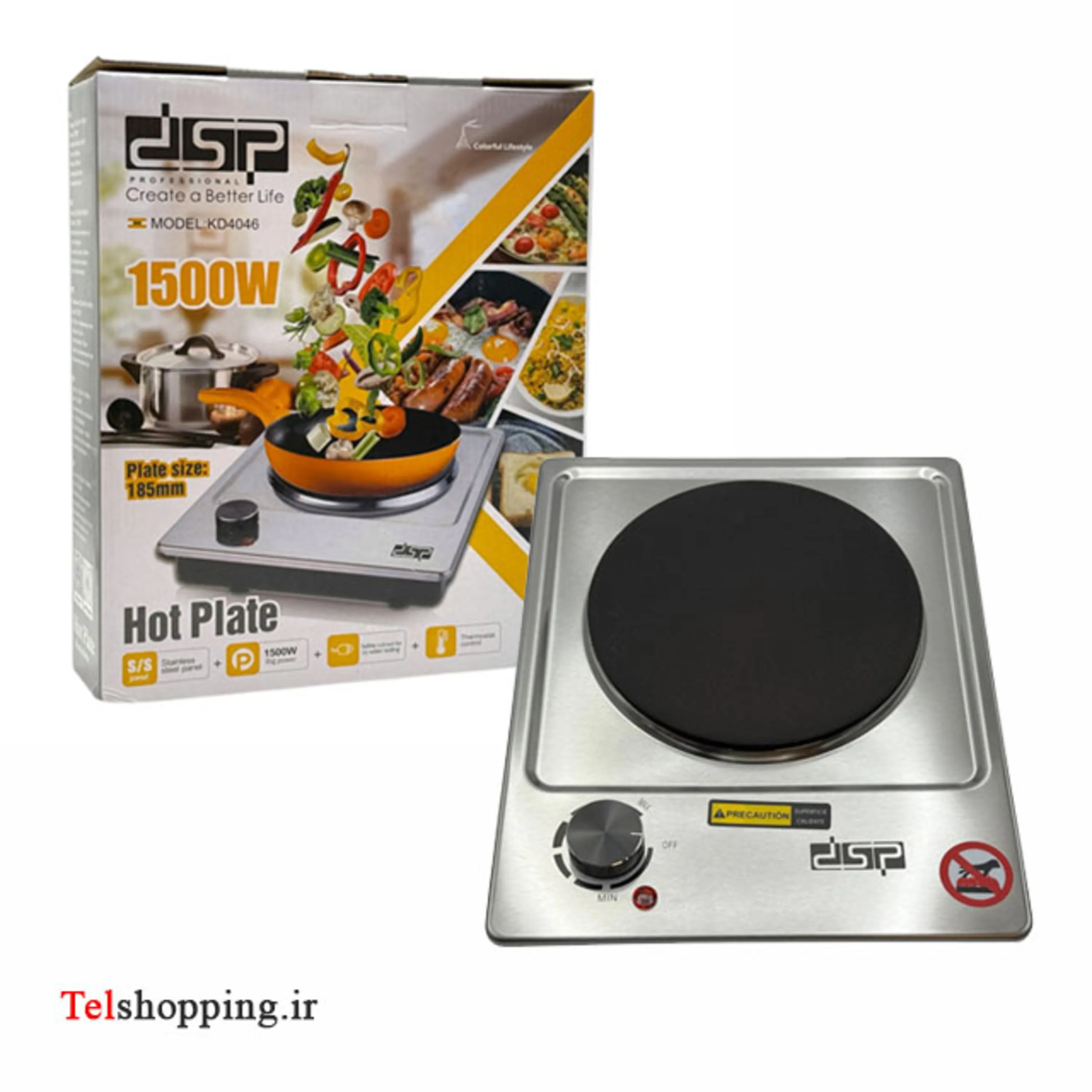 اجاق برقی سنگی رومیزی دی اس پی مدل KD4046